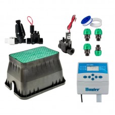 Комплект поливу Hunter на 2 зони з крапельним поливом